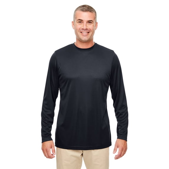 UltraClub 8622 Men's Cool & Dry Performance Long-Sleeve Top (2 PACK)