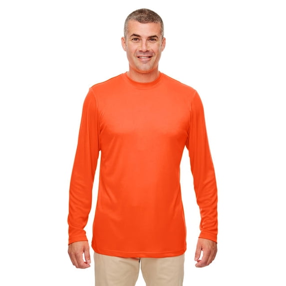 UltraClub 8622 Men's Cool & Dry Performance Long-Sleeve Top (2 PACK)