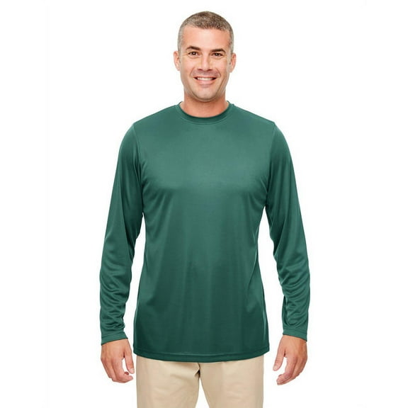 UltraClub 8622 Men's Cool & Dry Performance Long-Sleeve Top