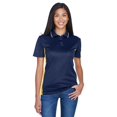 thumbnail image 1 of UltraClub Cool & Dry Sport 2-Tone Polo (8406L) Navy/Gold, S, 1 of 3