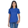 thumbnail image 1 of UltraClub Ladies' Classic Piqué Polo 3XL ROYAL, 1 of 3