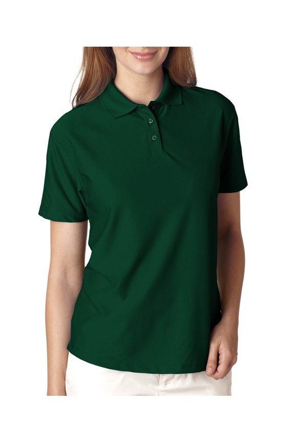 Ladies' Cool & Dry Elite Performance Polo XS FOREST GREEN