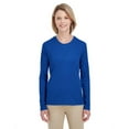 thumbnail image 1 of UltraClub Ladies' Cool & Dry Performance Long-Sleeve Top 2XL ROYAL, 1 of 3
