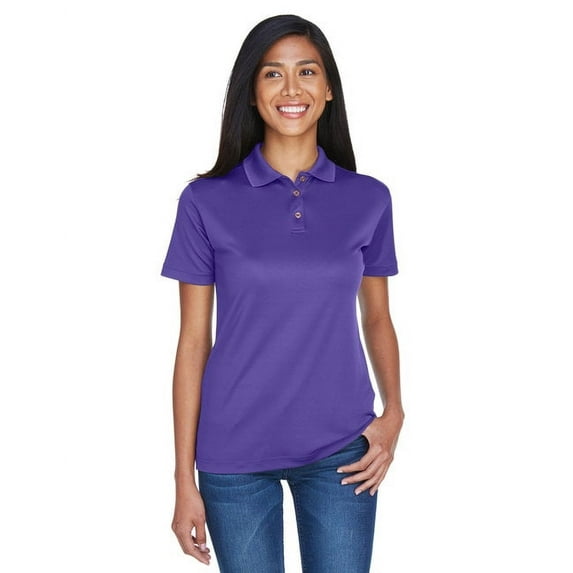 UltraClub Ladies' Cool & Dry Sport Polo 2XL PURPLE