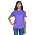 thumbnail image 1 of UltraClub Ladies' Cool & Dry Stain-Release Performance Polo 3XL PURPLE, 1 of 3