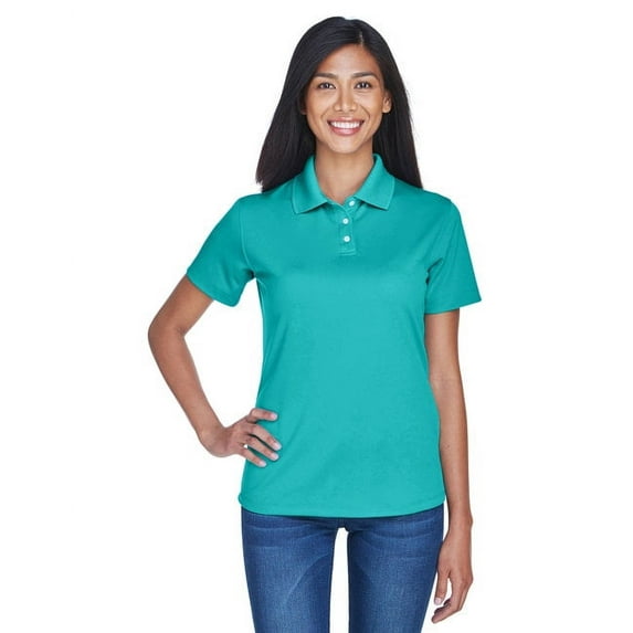 UltraClub Ladies' Cool & Dry Stain-Release Performance Polo XS JADE