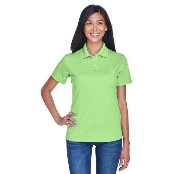 UltraClub Ladies' Cool & Dry Stain-Release Performance Polo XS LIGHT GREEN