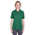 thumbnail image 1 of UltraClub 8315L Womens Platinum Pique Polo TempControl Golf Shirt, 1 of 3