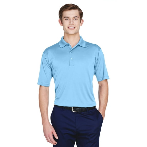 UltraClub Men's Cool & Dry 8-Star Elite Performance Interlock Polo - 8610