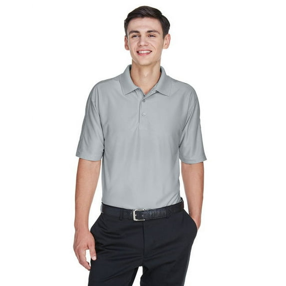 UltraClub Men's Cool & Dry Elite Performance Polo 4XL GREY