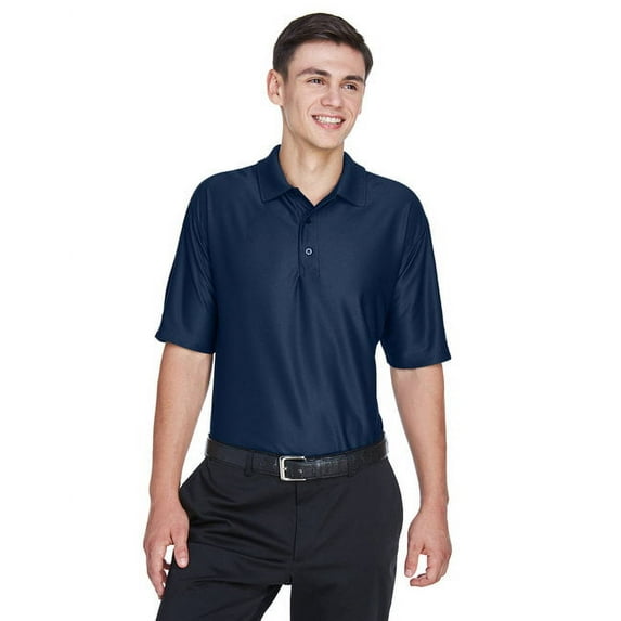 UltraClub Men's Cool & Dry Elite Performance Polo Shirt, NVY, XX-Large