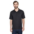 thumbnail image 1 of UltraClub Men's Cool & Dry Mesh Piqué Polo 5XL BLACK, 1 of 3