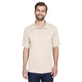 thumbnail image 1 of UltraClub Men's Cool & Dry Mesh Piqué Polo 6XL STONE, 1 of 3
