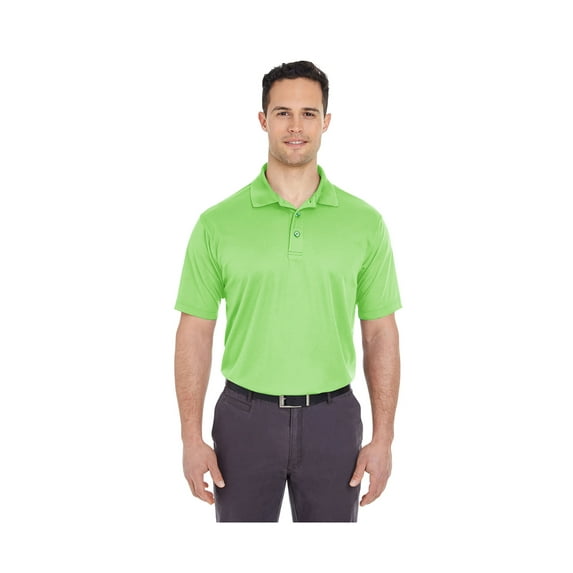 UltraClub Men's Cool & Dry Mesh Pique Polo Shirt, Style 8210