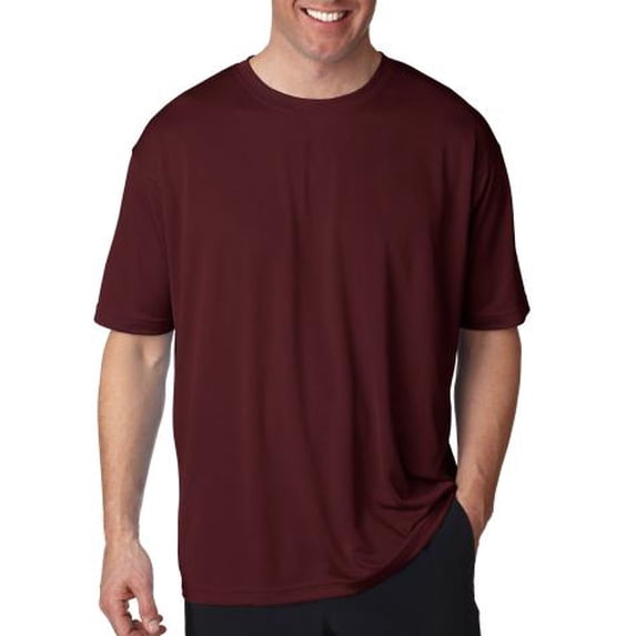 UltraClub Men's Cool Dry Sport Crew Tee Shirt 8400