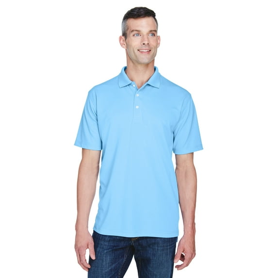 UltraClub Men's Cool & Dry Stain-Release Performance Polo - 8445