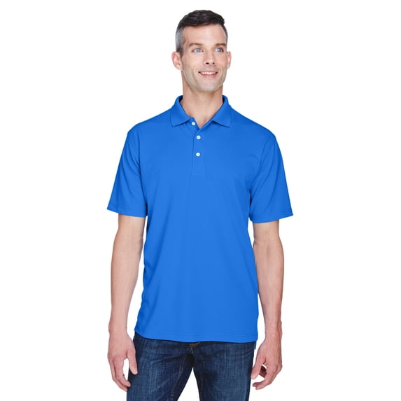 UltraClub Men's Cool & Dry Stain-Release Performance Polo - 8445