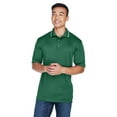 thumbnail image 1 of UltraClub Men's Two-Tone mesh Moisture-Wicking Cool and Dry Sport Performance Polo. (Forest/White) (4X-Large), 1 of 3