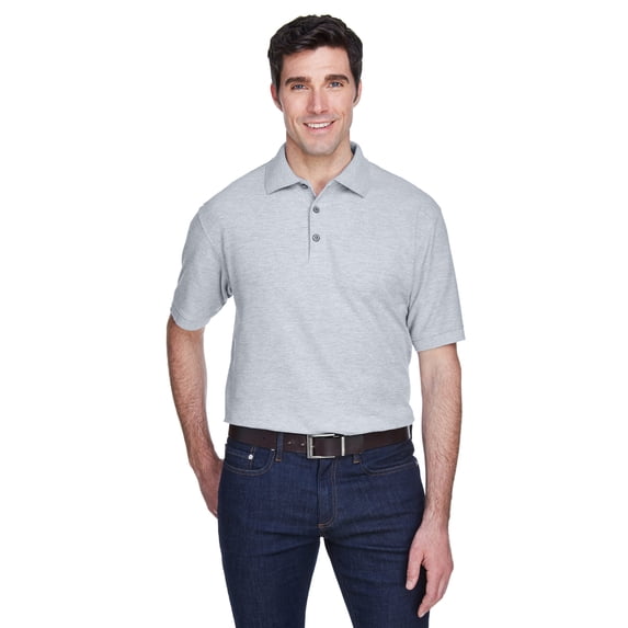 UltraClub Men's Whisper Piqué Polo - 8540