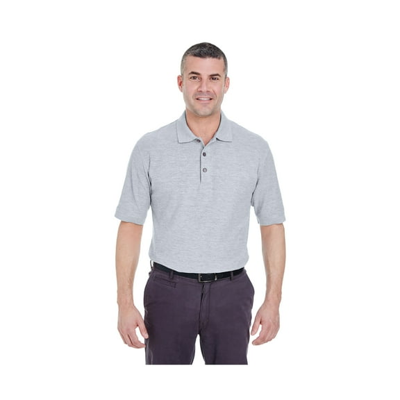 UltraClub Men's Whisper Pique Polo Shirt, Style 8540