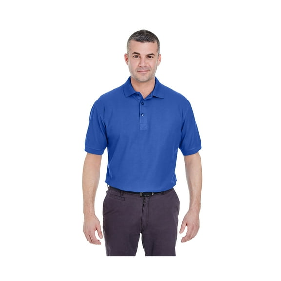 UltraClub Men's Whisper Pique Polo Shirt, Style 8540