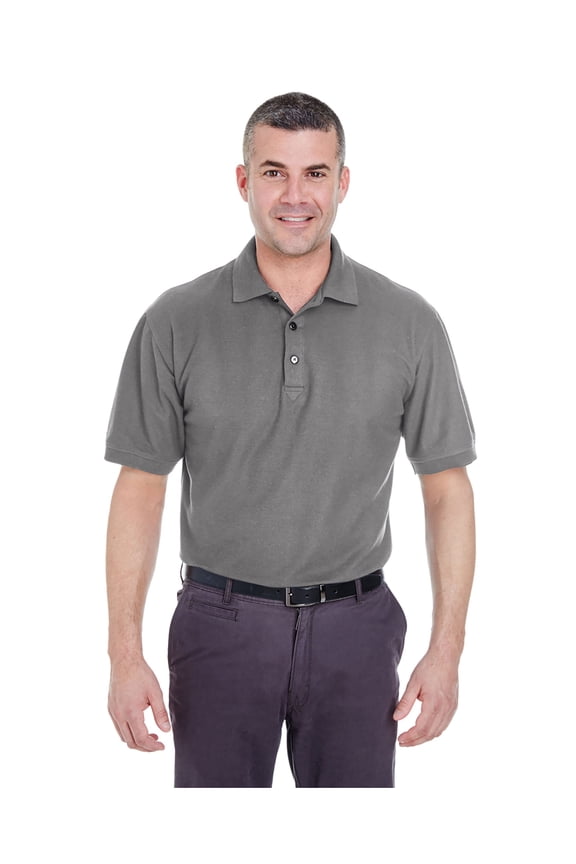 Men's Whisper Pique Polo Shirt, Style 8540