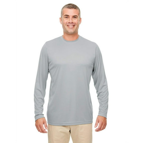 UltraClub-Mens Cool Dry Performance Long-Sleeve Top-8622