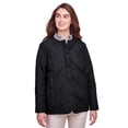 thumbnail image 1 of UltraClub UC708W Ladies Dawson Quilted Hacking Jacket, 1 of 3