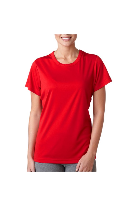 Uc Lad Perf Interlock Crew Tee