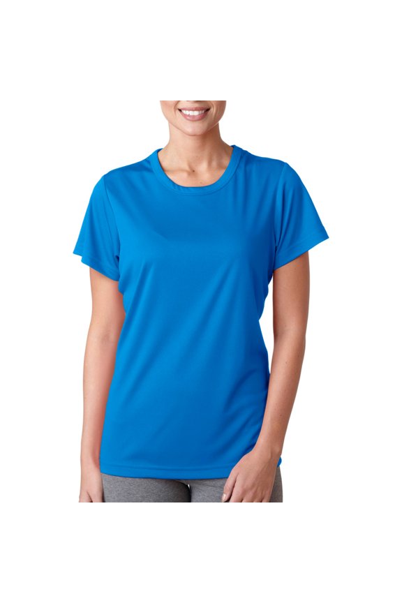 Uc Lad Perf Interlock Crew Tee