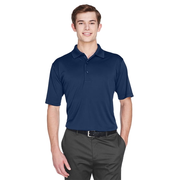 UltraClub Uc Mens Interlock Polo