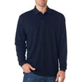 thumbnail image 1 of UltraClub Uc Mens L/S Mesh Pique Polo, 1 of 1
