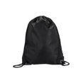 thumbnail image 1 of UltraClub Value Drawstring Pack - Black, 1 of 1