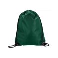 thumbnail image 1 of UltraClub Value Drawstring Pack - Forest Green, 1 of 1