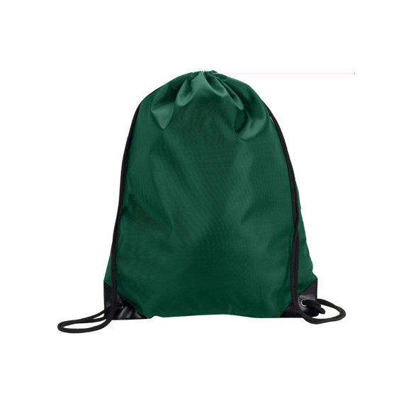 UltraClub Value Drawstring Pack - Forest Green