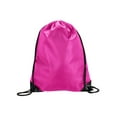 thumbnail image 1 of UltraClub Value Drawstring Pack - Hot Pink, 1 of 1