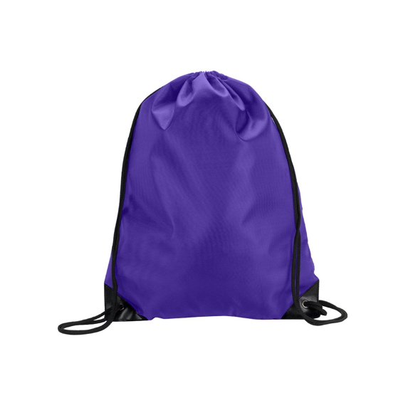 UltraClub Value Drawstring Pack - Purple
