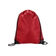 thumbnail image 1 of UltraClub Value Drawstring Pack - Red, 1 of 1