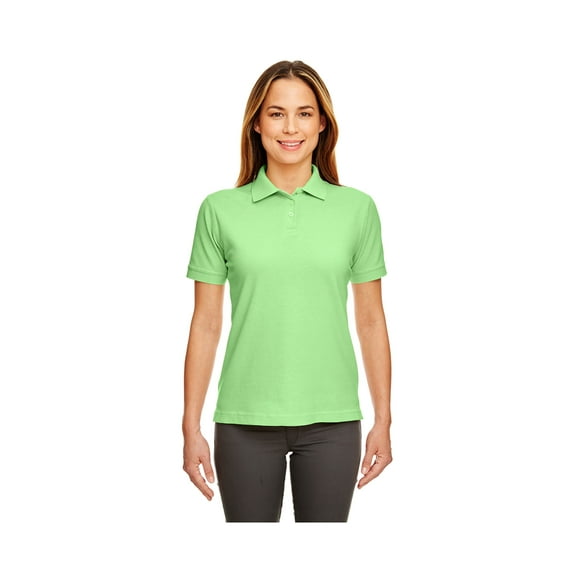 UltraClub Women's Classic Pique Polo Shirt, Style 8530