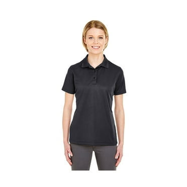 UltraClub Women's Cool & Dry Mesh Pique Polo Shirt, Style 8210L