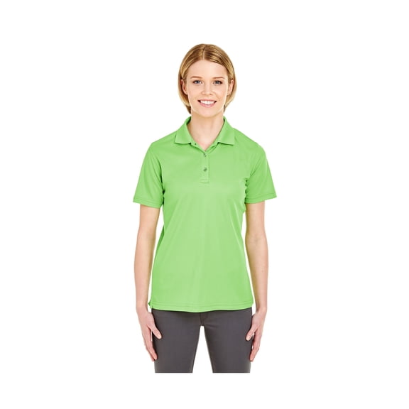 UltraClub Women's Cool & Dry Mesh Pique Polo Shirt, Style 8210L