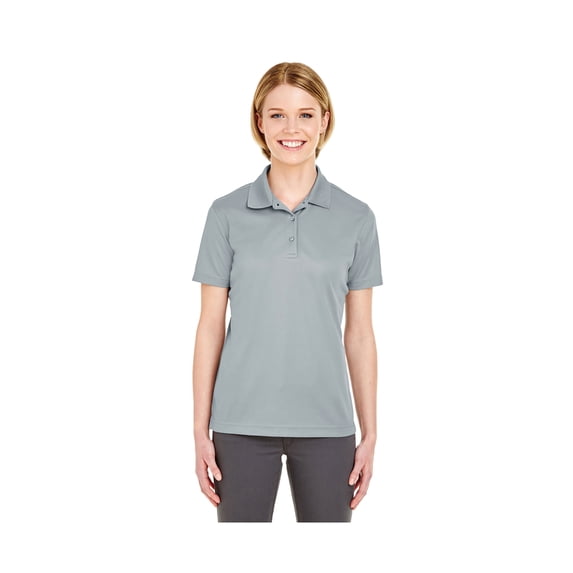 UltraClub Women's Cool & Dry Mesh Pique Polo Shirt, Style 8210L