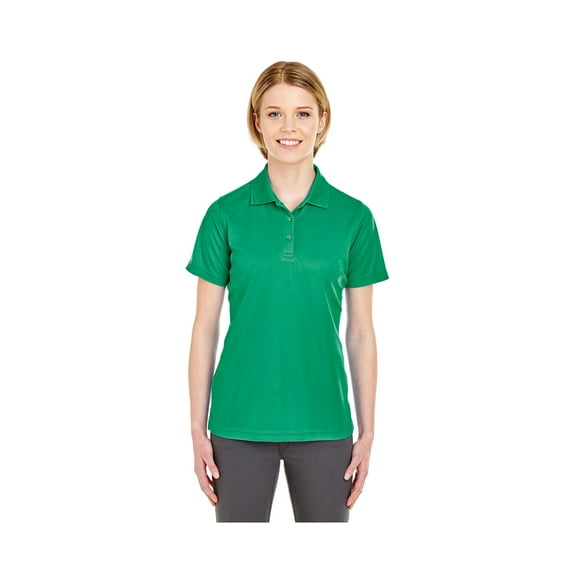 UltraClub Women's Cool & Dry Mesh Pique Polo Shirt, Style 8210L