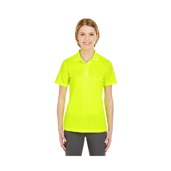 UltraClub Women's Cool & Dry Mesh Pique Polo Shirt, Style 8210L