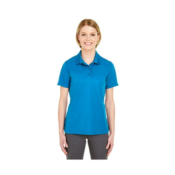 UltraClub Women's Cool & Dry Mesh Pique Polo Shirt, Style 8210L