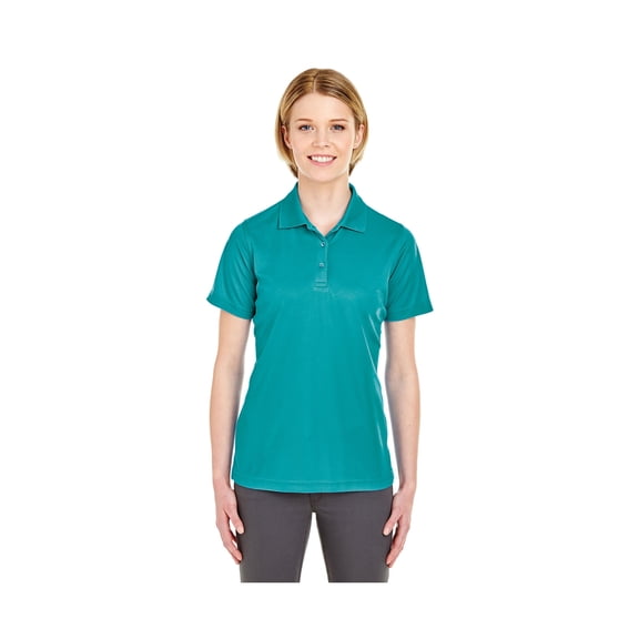 UltraClub Women's Cool & Dry Mesh Pique Polo Shirt, Style 8210L