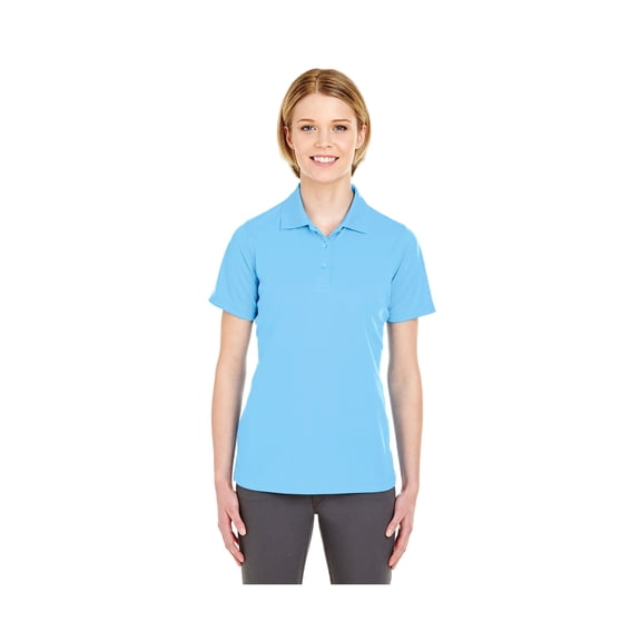 UltraClub Women's Cool & Dry Mesh Pique Polo Shirt, Style 8210L