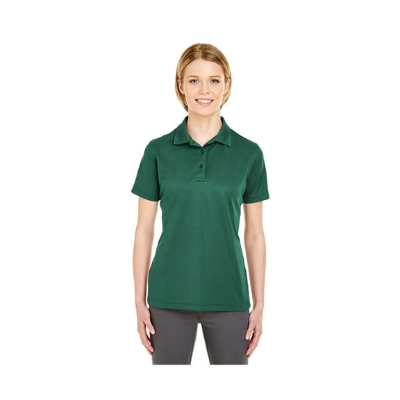 UltraClub Women's Cool & Dry Mesh Pique Polo Shirt, Style 8210L