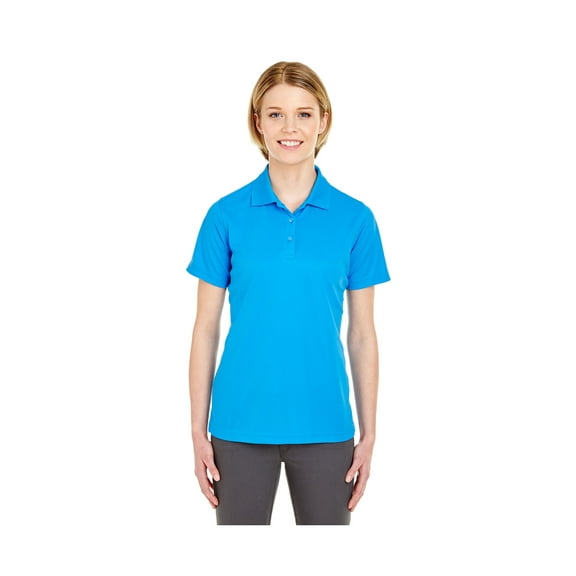 UltraClub Women's Cool & Dry Mesh Pique Polo Shirt, Style 8210L