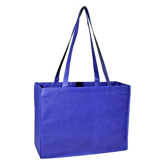 Liberty Bags - Non-Woven Deluxe Junior Tote - A134 - Royal - Size: One Size